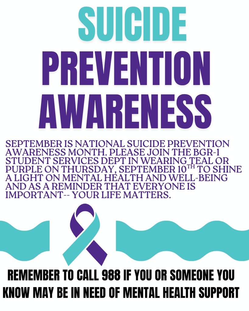 Wear Teal and Purple 9/17/26