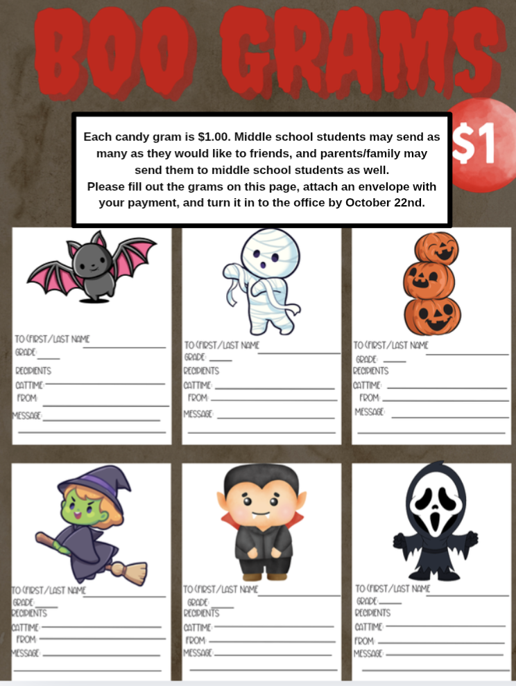 BOO Grams