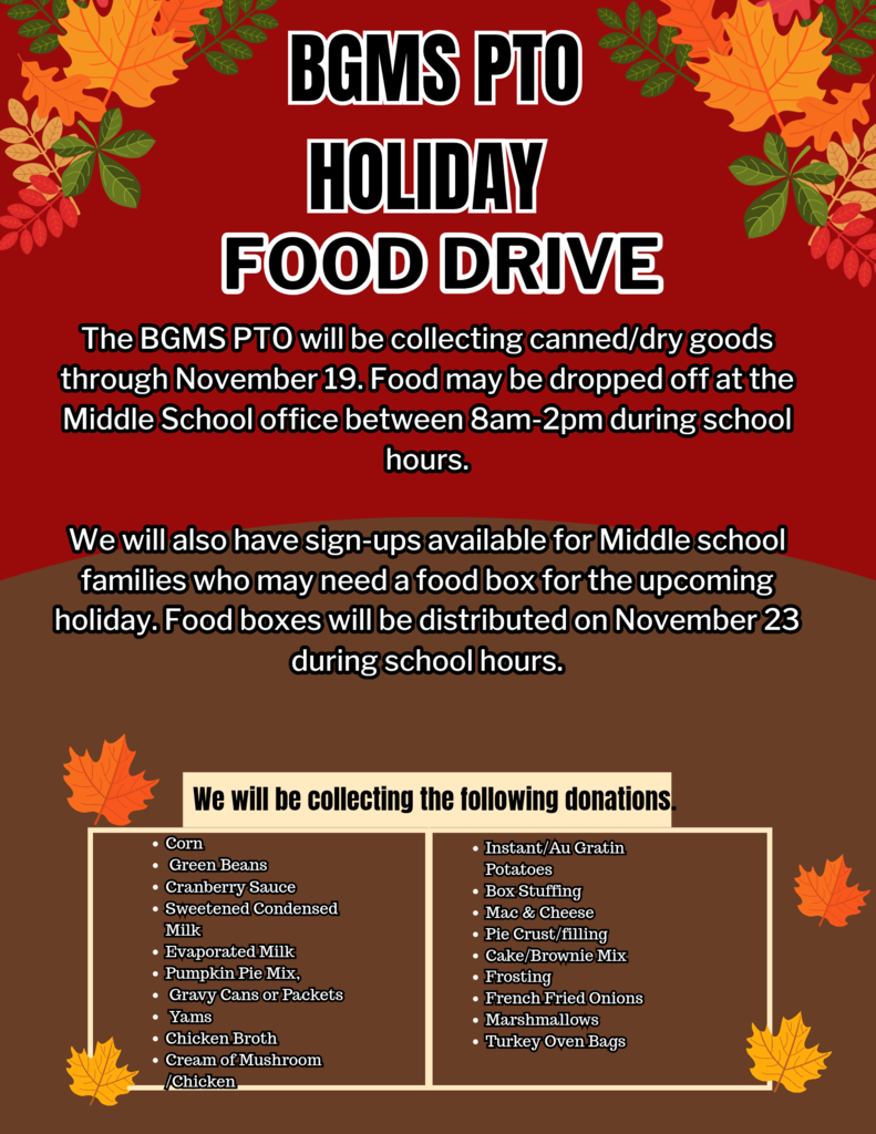 Thanksgiving Food Drive