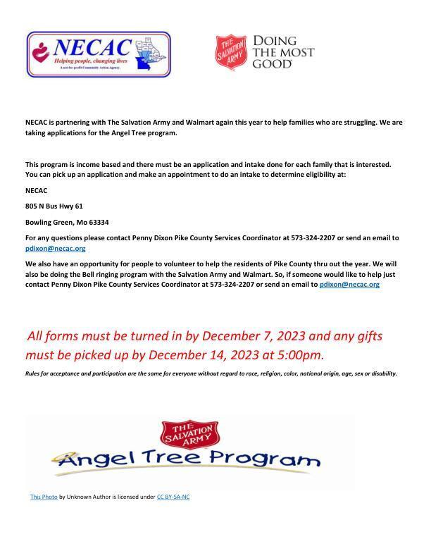 The Salvation Army Angel Tree Program