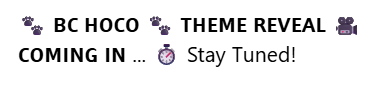 Theme reveal