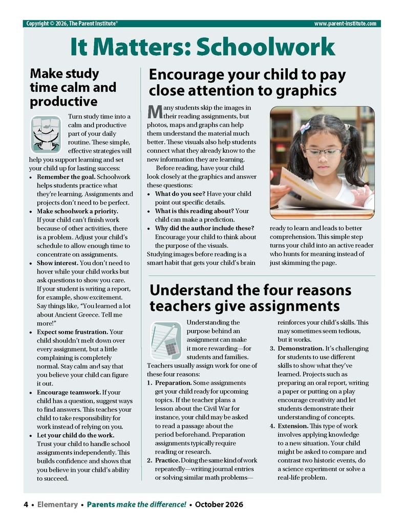 Parents October 2026 Newsletter Page 4