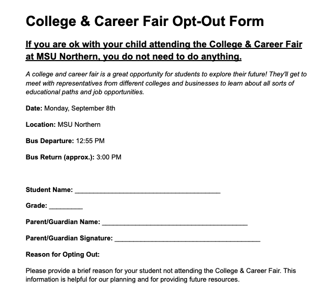 Opt-Ot Form
