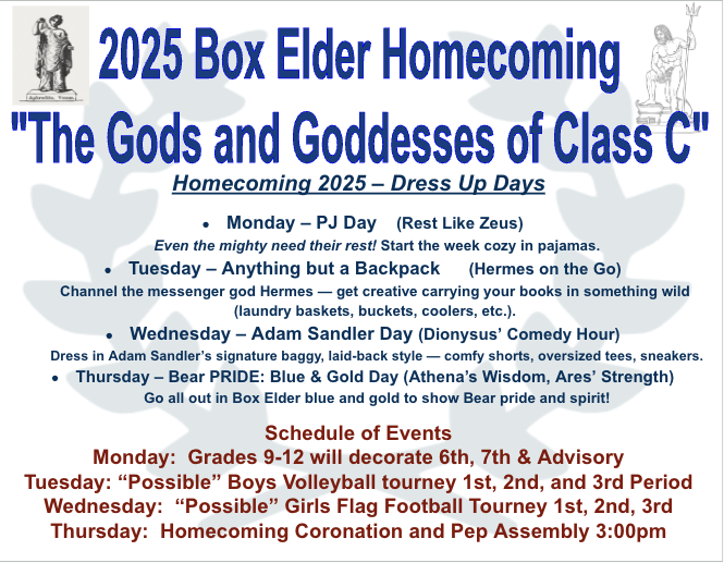 HOMECOMING FLYER