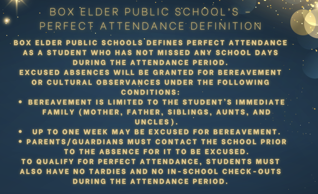 Perfect Attendance Definition