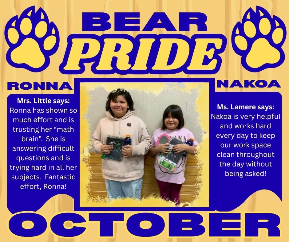 Week 4 Bear Pride