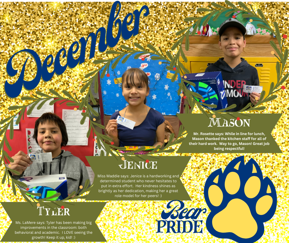 December Week 2 Winners