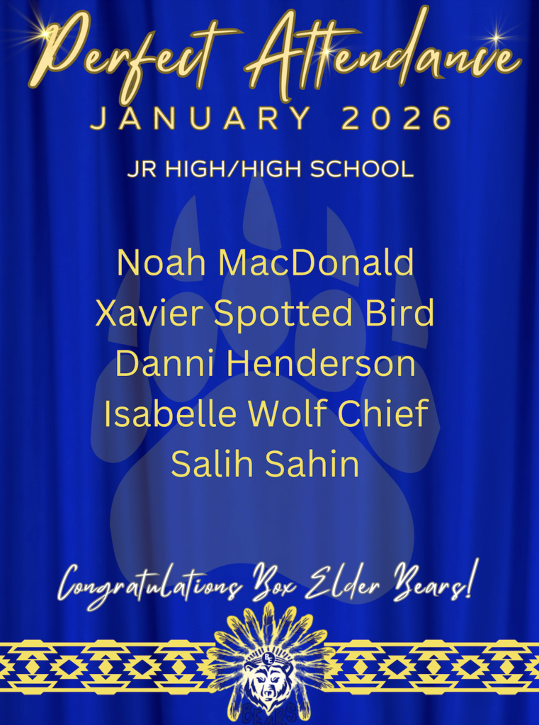 January Perfect Attendance