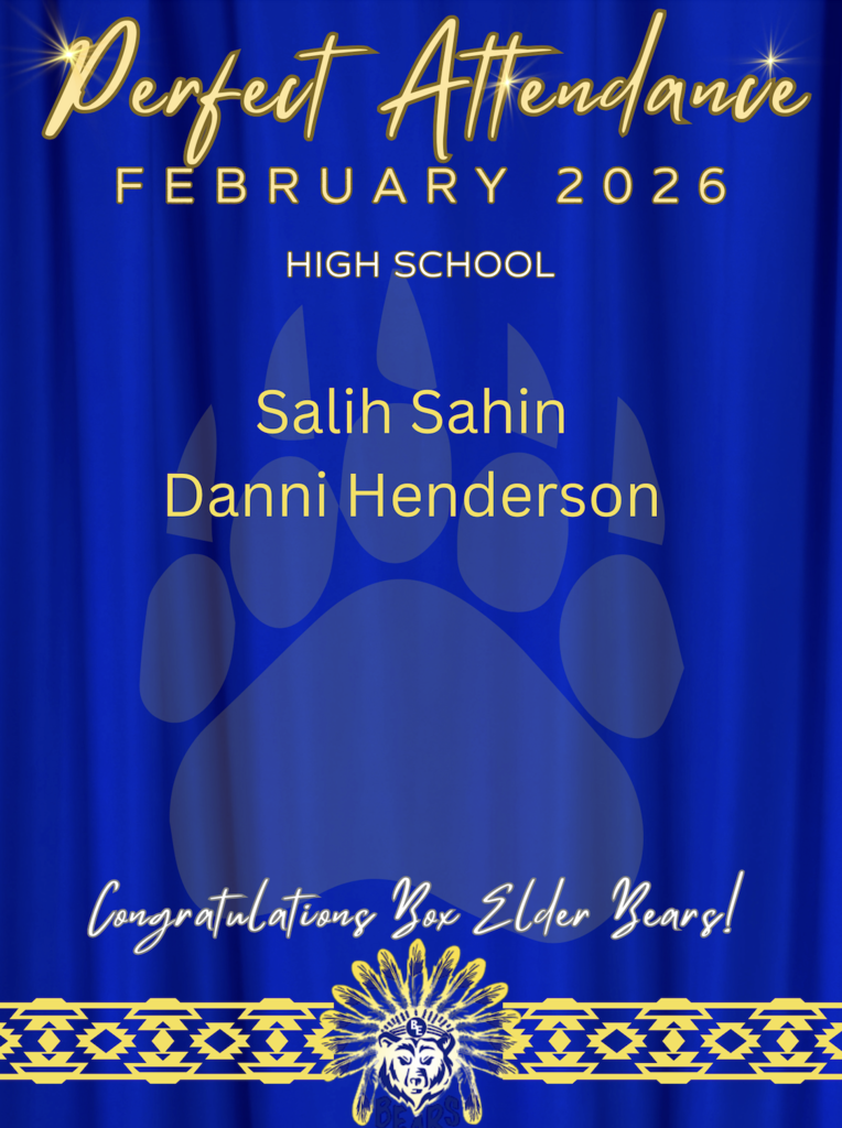 January Perfect Attendance