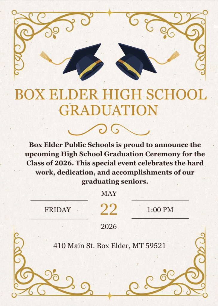 Graduation Flyer