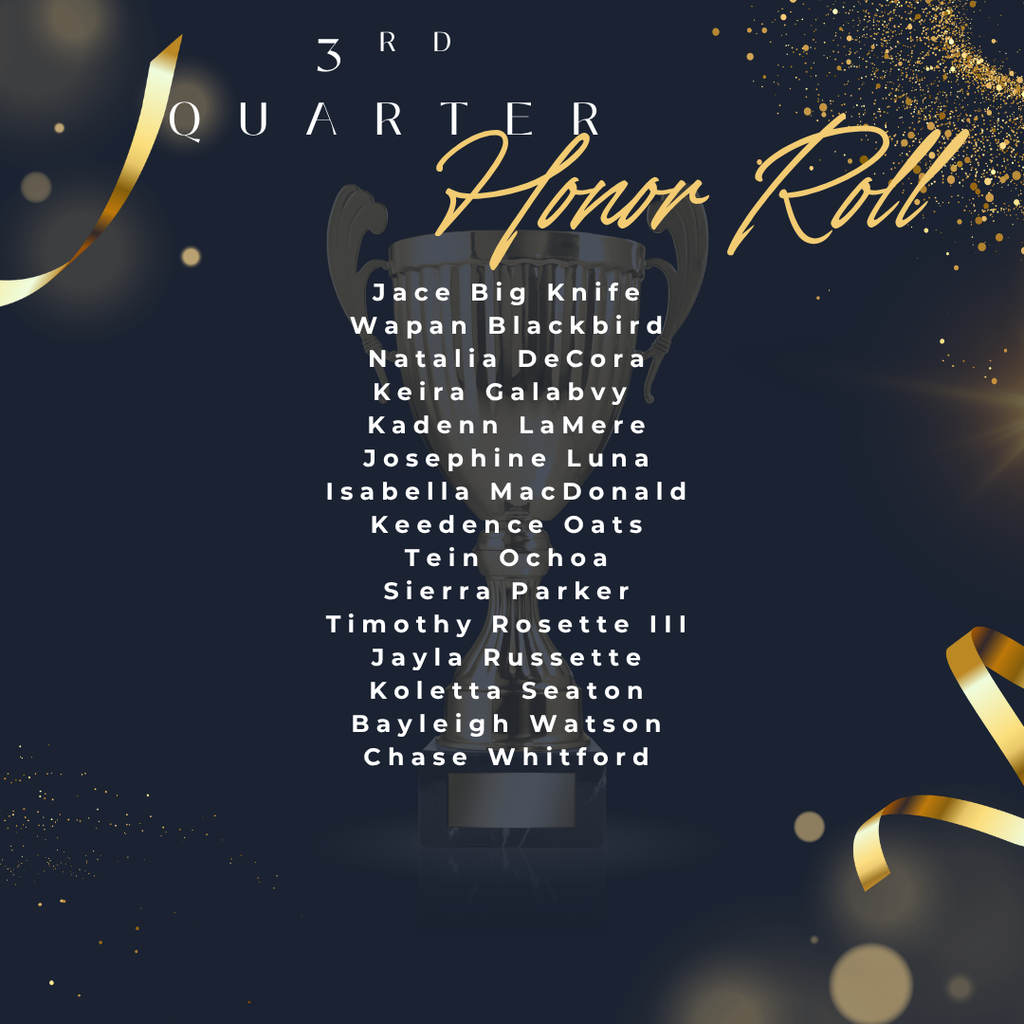 3rd quarter honor roll