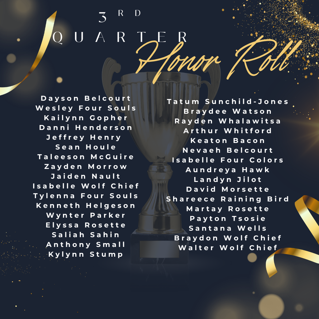3rd quarter honor roll