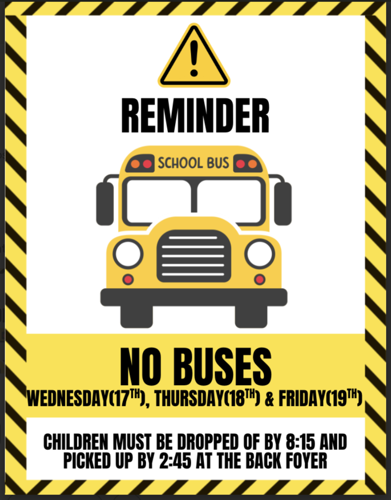 No Buses!