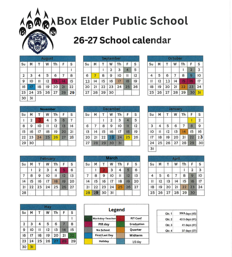 School Calendar 