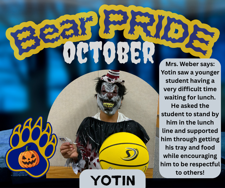 Bear Pride Winner