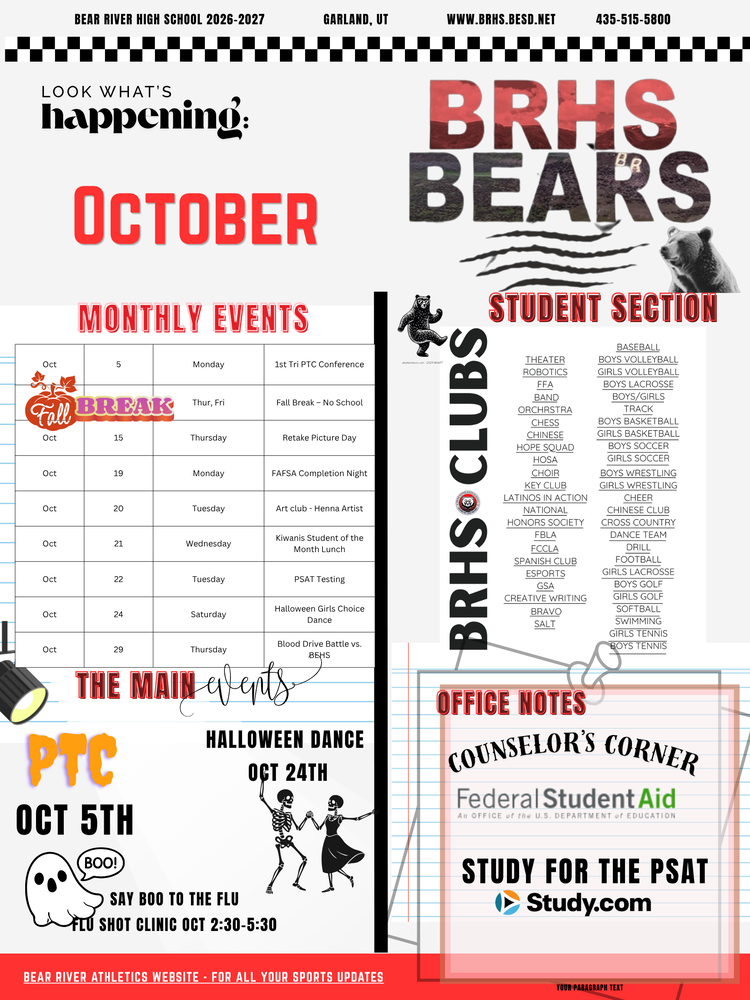 October Newsletter