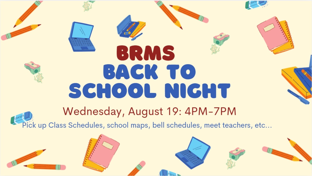 2026  Back to School Night