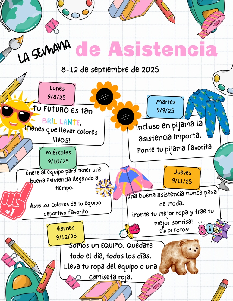 Attendance Week (Spanish)
