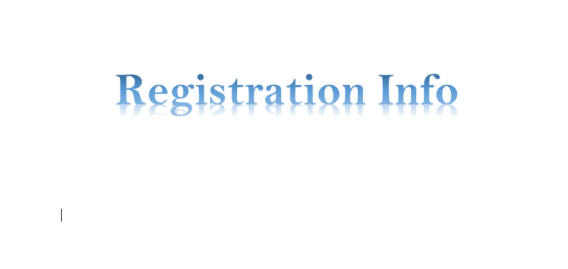 Registration Info