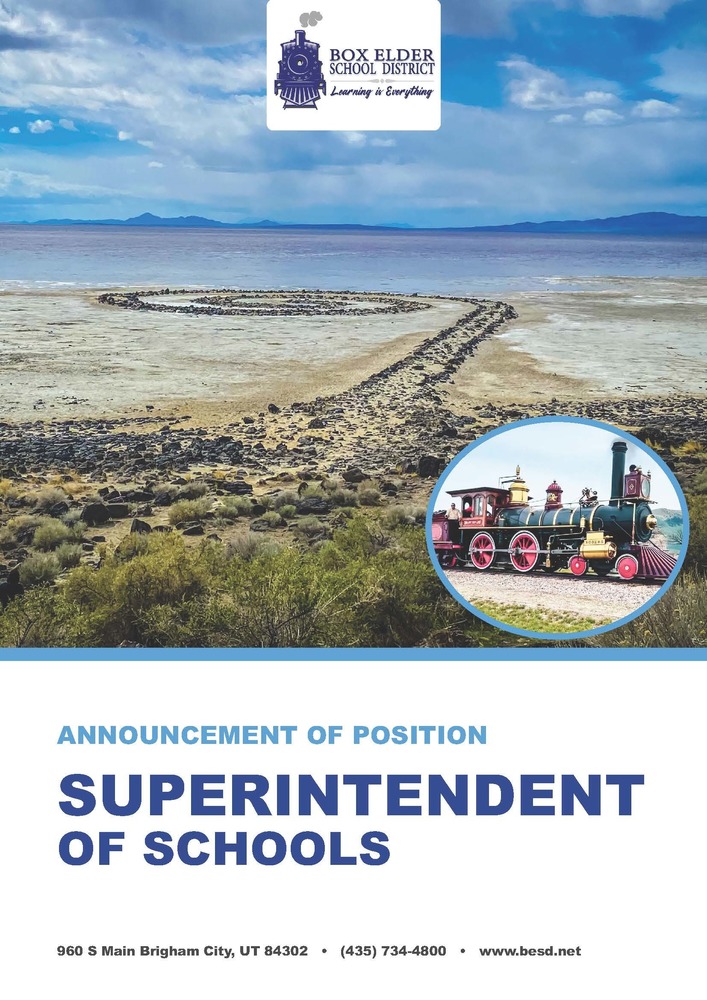 Announcement of Position of Superintendent of Schools