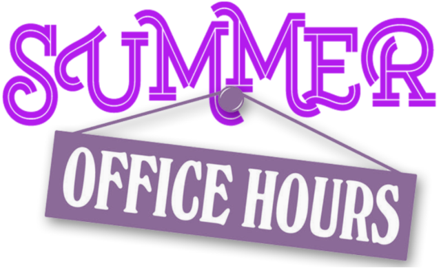 Summer Office Hours