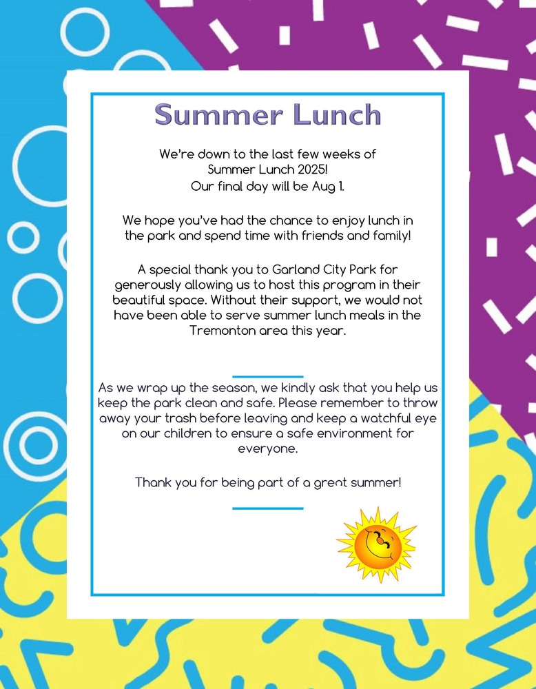 Summer lunch