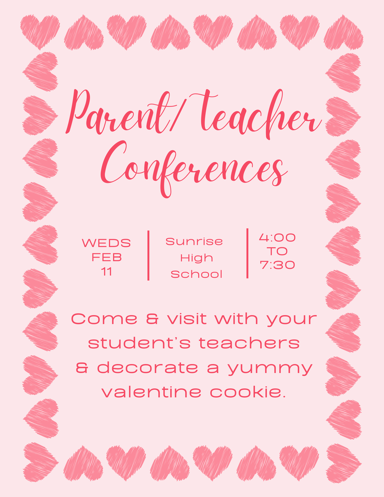 Parent/Teacher Conferences
