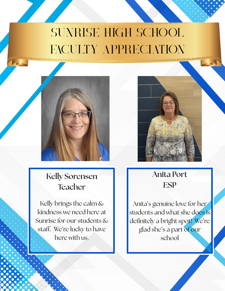 April Faculty Appreciation