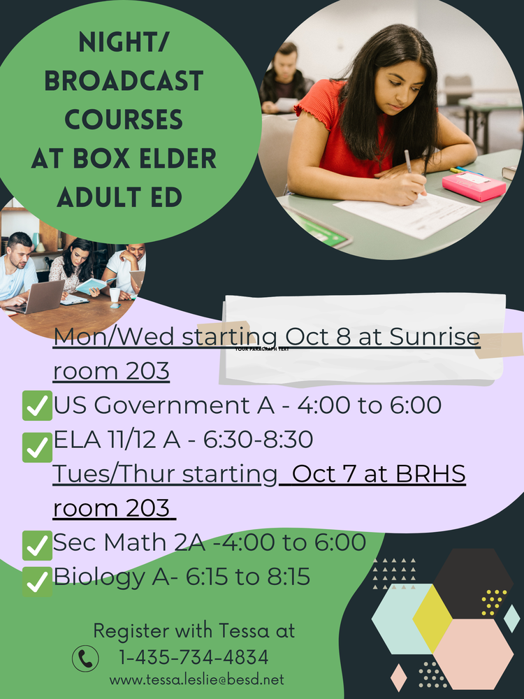 Evening Classes