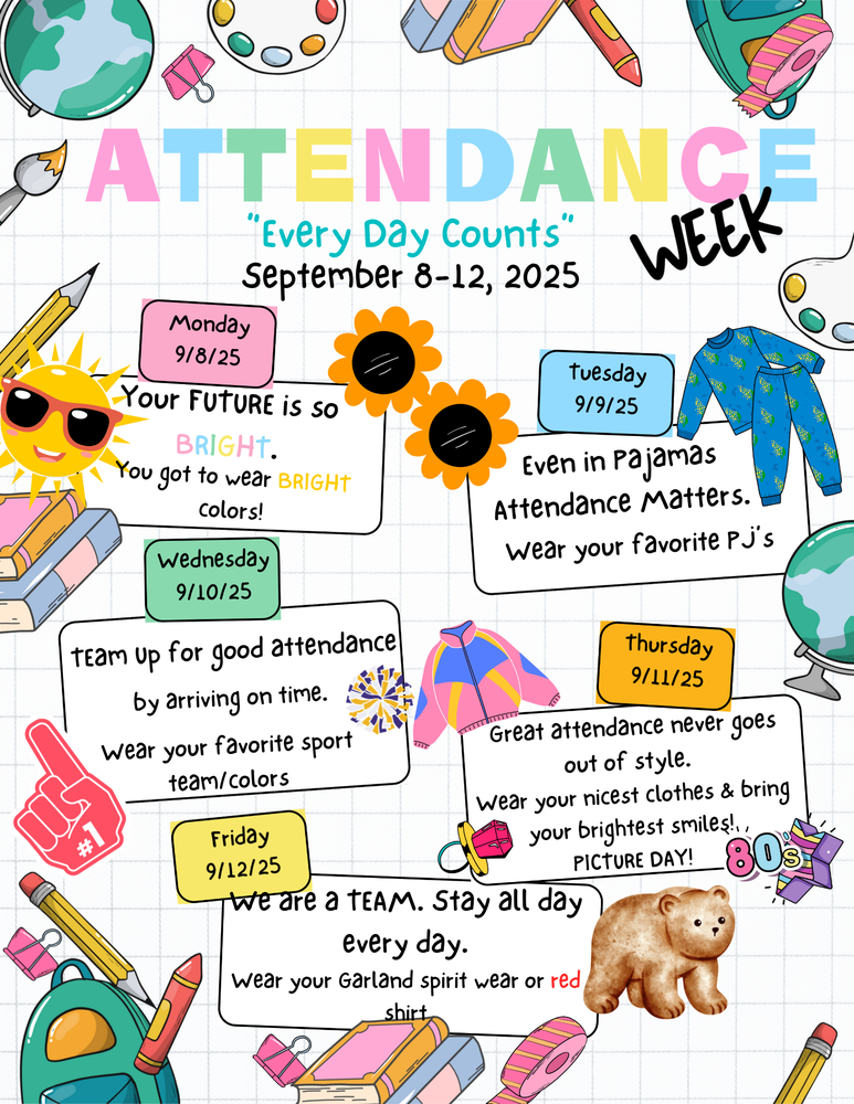Attendance Week (English)