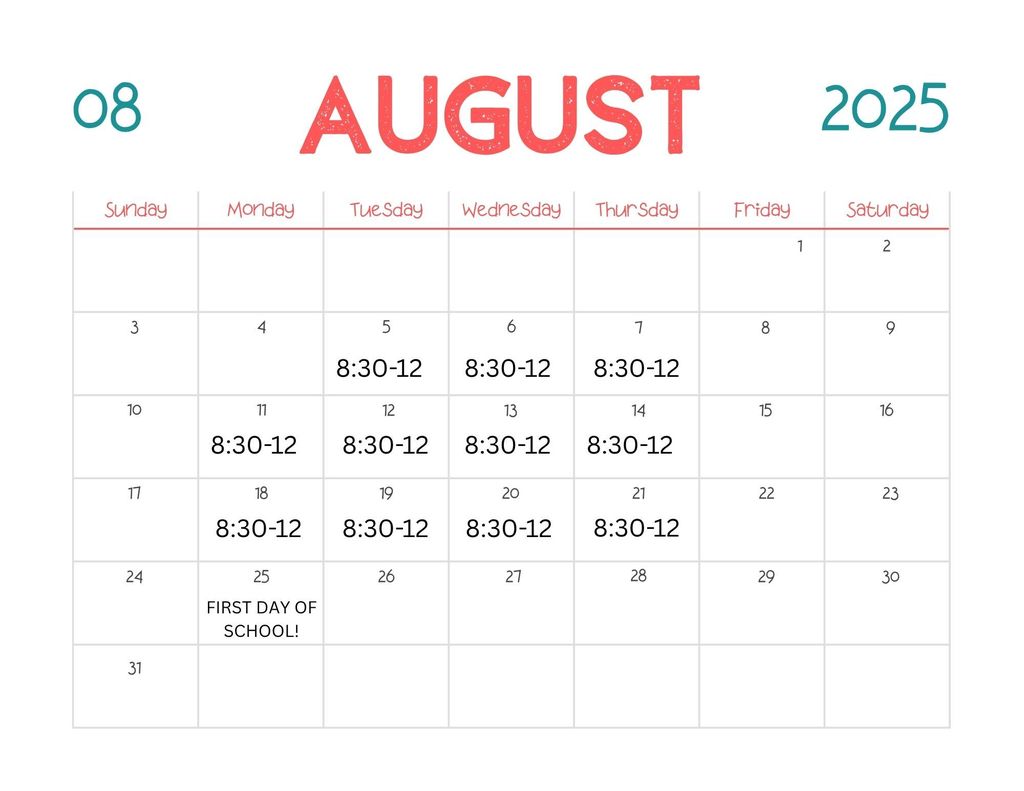 AUGUST OFFICE HOURS