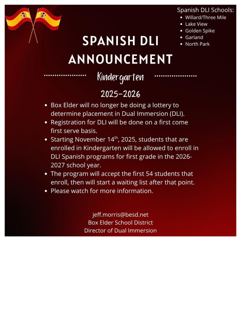 DLI announcement