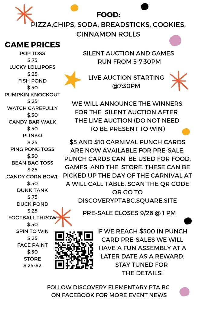Carnival flyer