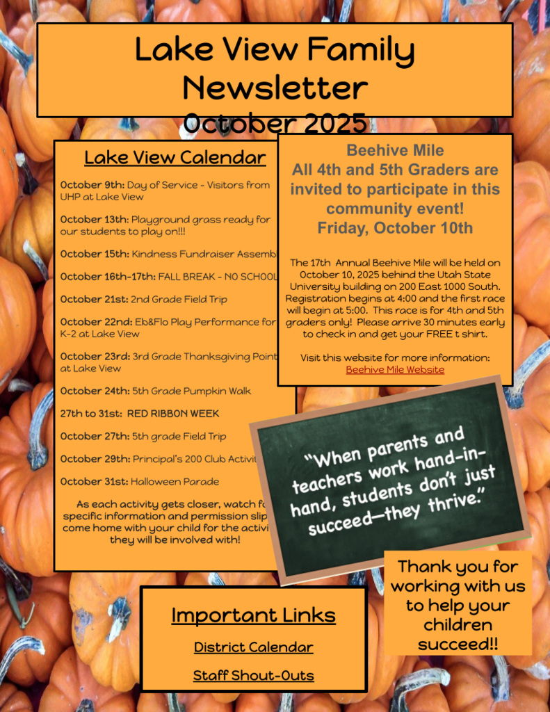 Oct Newsletter