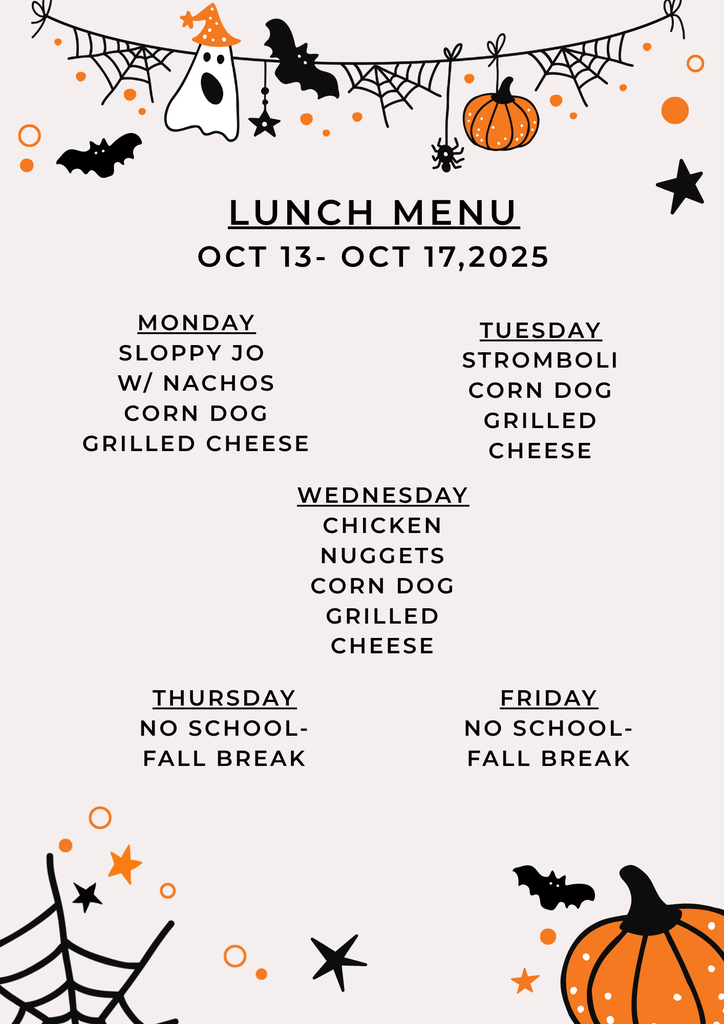 Lunch Menu