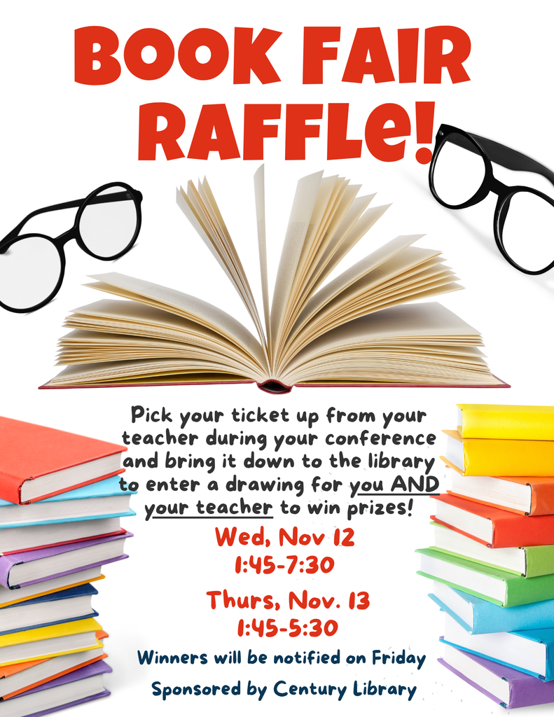 Book Fair Raffle and Hours
