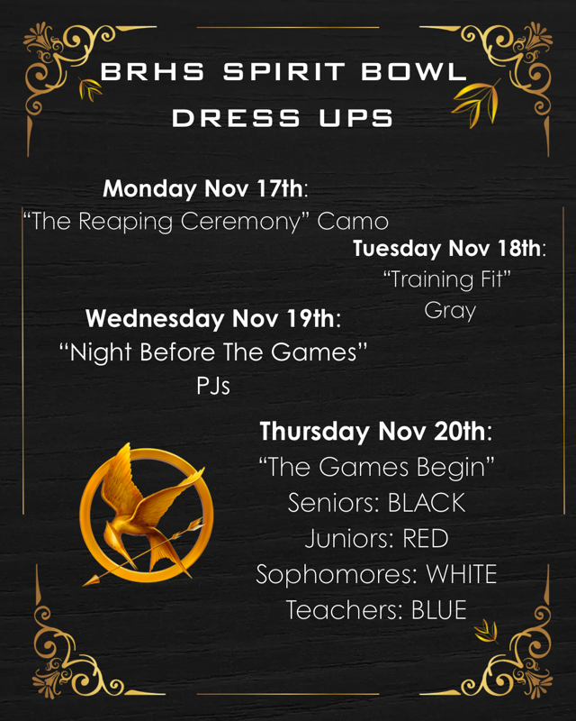 BRHS Spirit Bowl Dress Ups