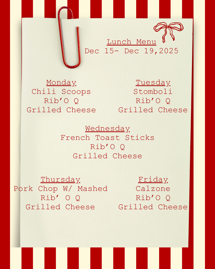 Lunch Menu