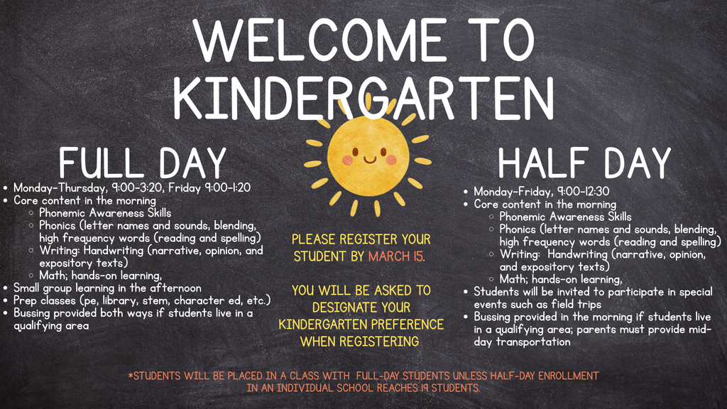 half day v all day kindergarten