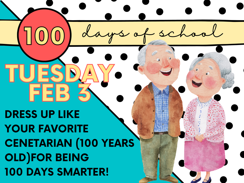 100 Days of School Photo Portfolio Poster