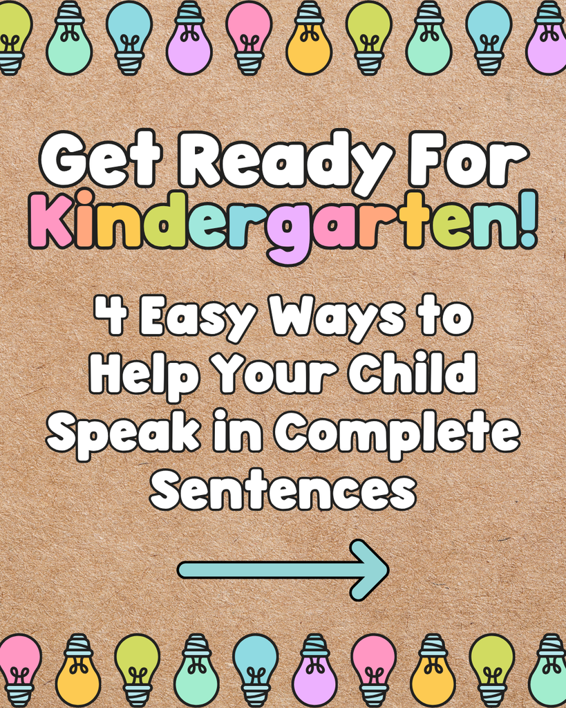 Get ready for kindergarten