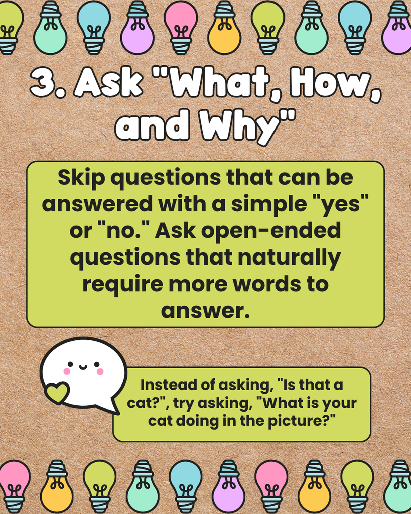 Ask what, how and why