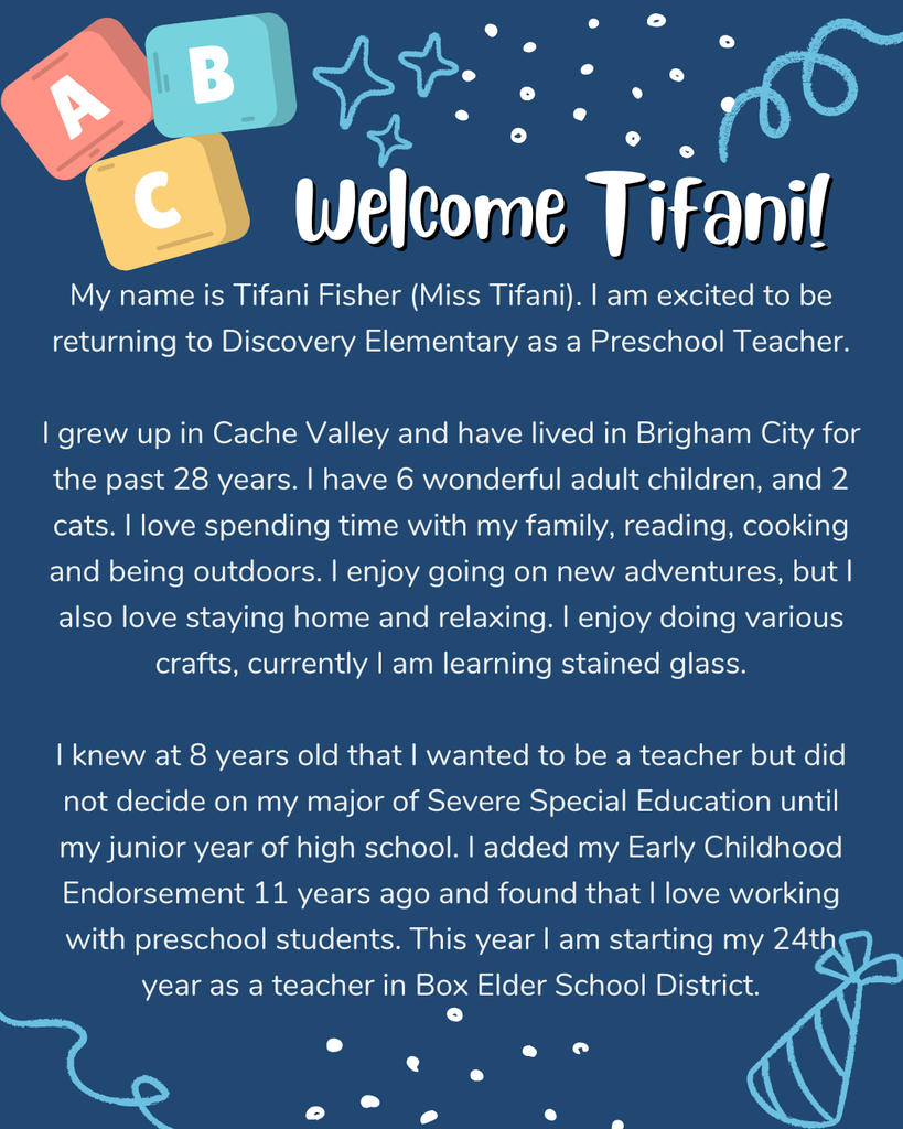 Tifani Fisher Introduction