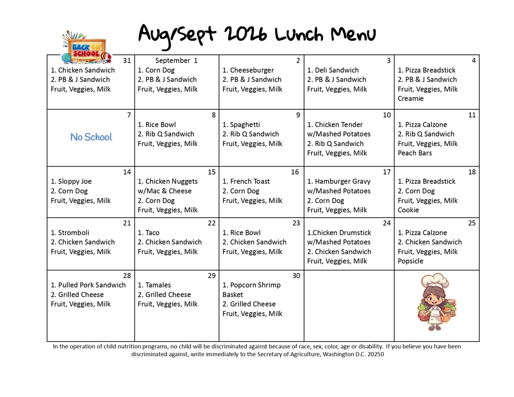 Lunch Menu
