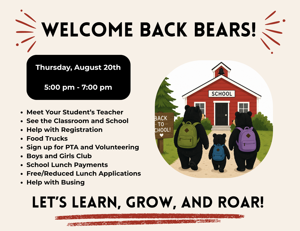 back to school flyer
