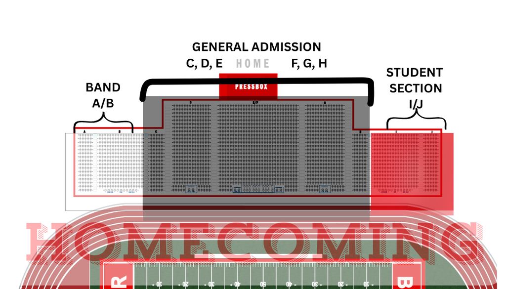 HOMECOMING SEATING 2026