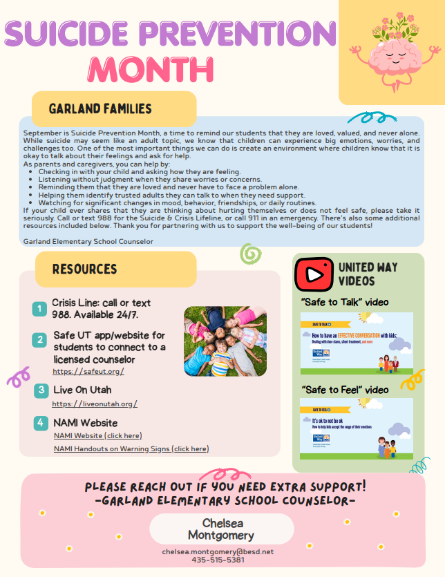 Suicide Prevention Newsletter 