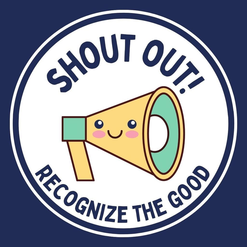 shout-out graphic