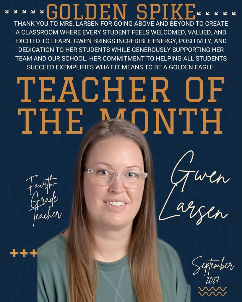 Teacher of the Month