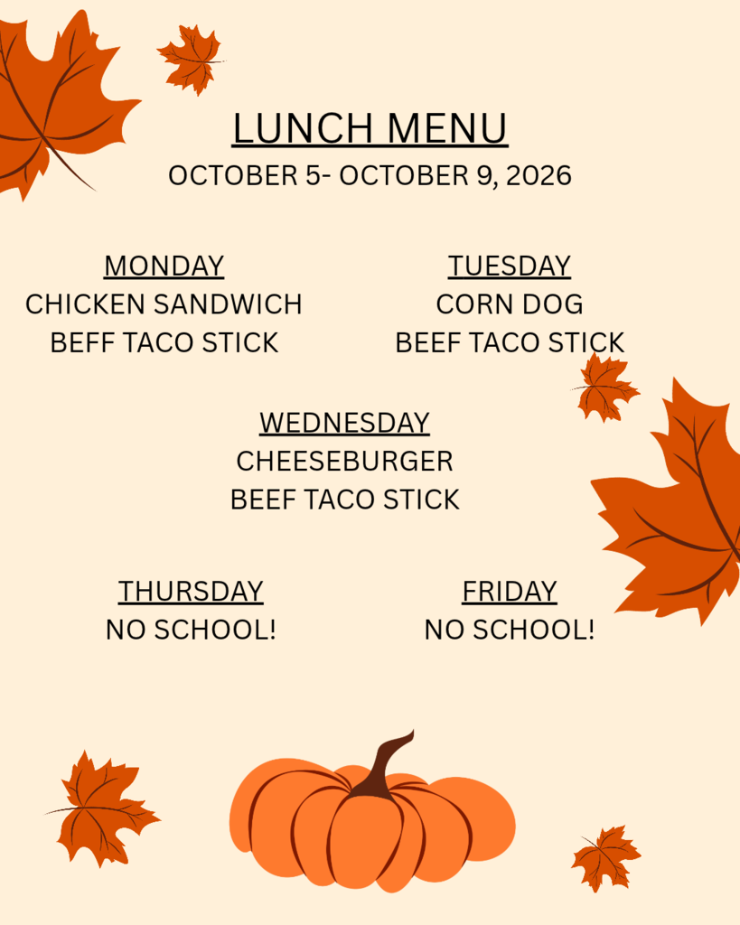 Lunch Menu